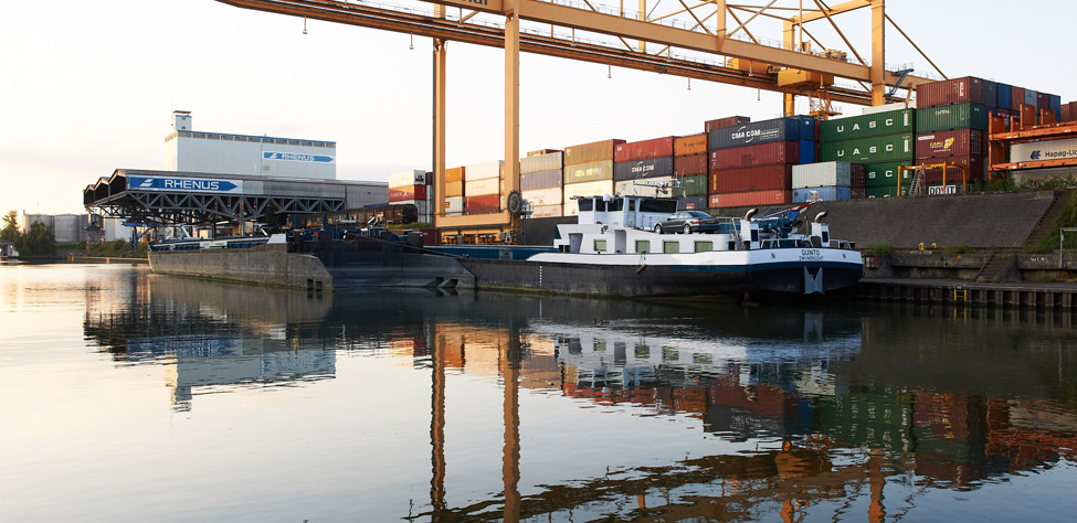 Optimisation du dispositive des terminaux logistiques dans le Rhin supérieur