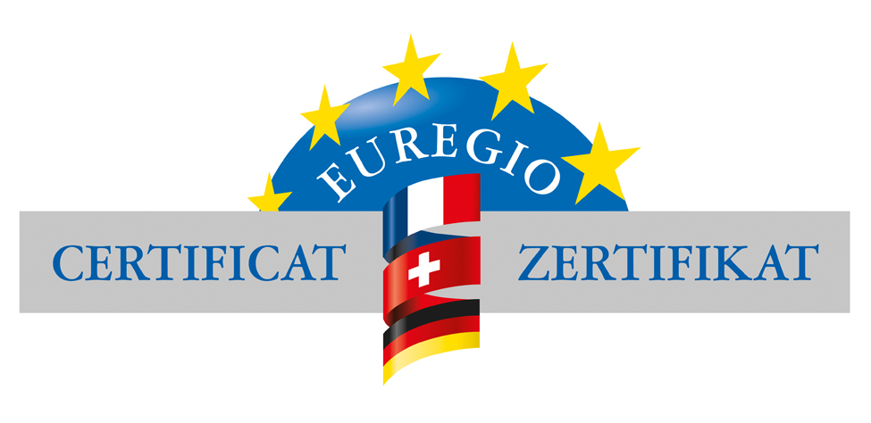 Qualification transfrontalière dans l'espace du Rhin Supérieur - «Certificat Euregio» pour apprentis, élèves, étudiants et tuteurs de la formation professionnelle